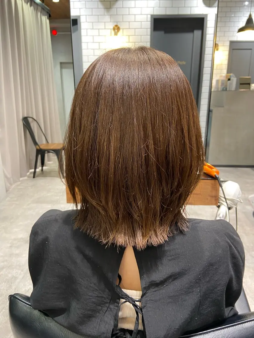 ショート カット トリートメント 髪質改善/うる艶ヘア HARUNAのヘアスタイル