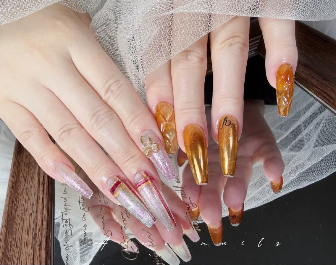 ネイル 持ち込み ハンドネイル Ayumi nails川崎店のネイルデザイン