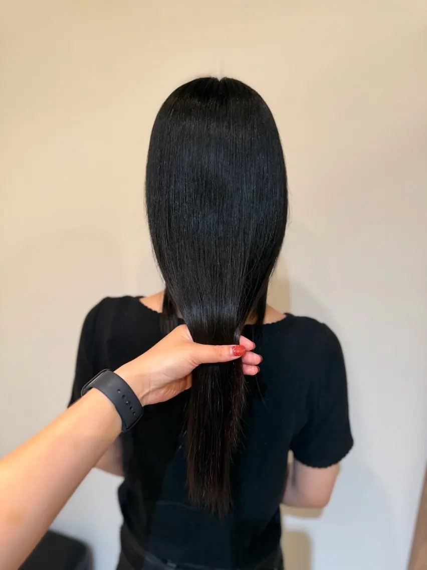 縮毛矯正 トリートメント 💇🏻‍♀️結/ 川崎美容師のヘアスタイル