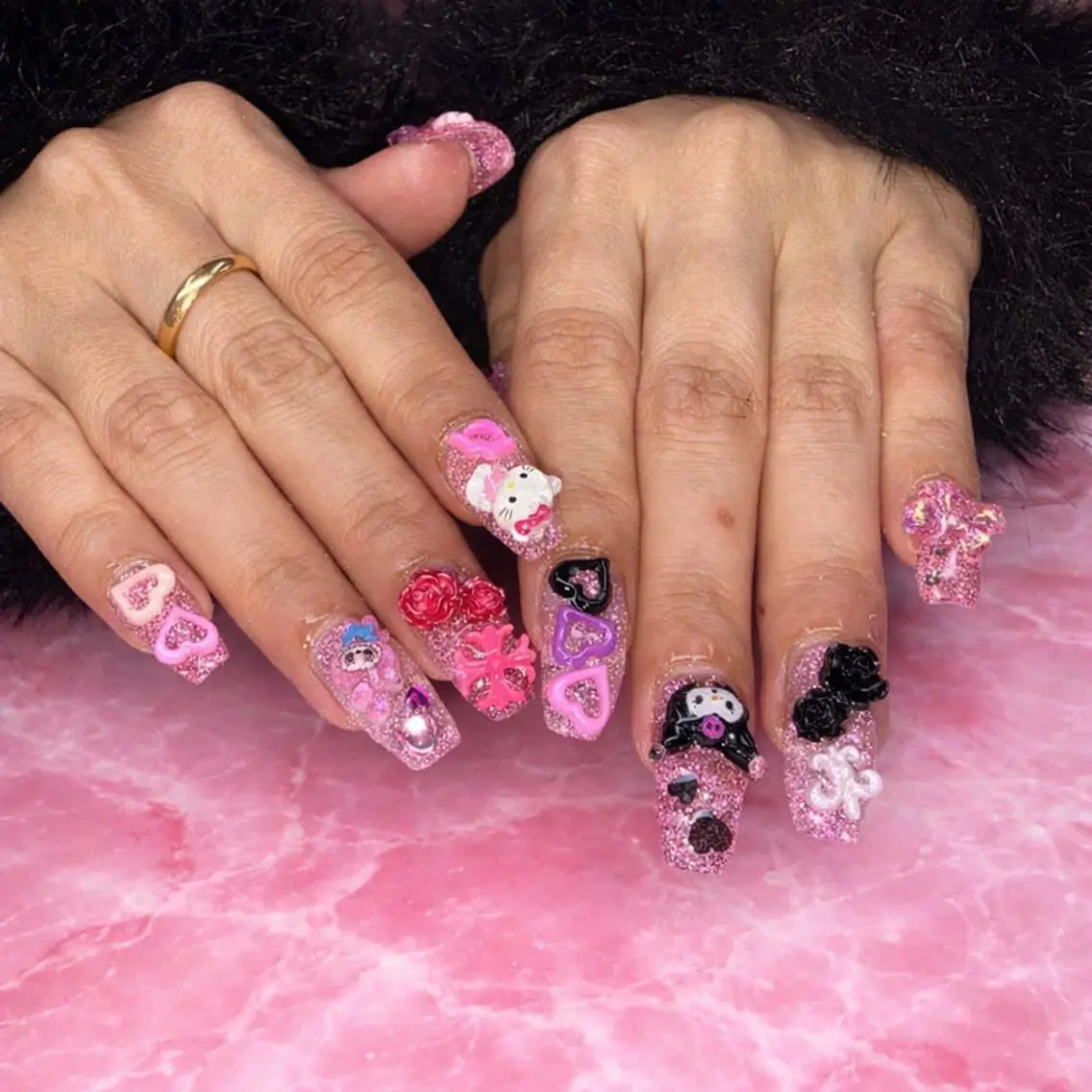 ネイル クリアネイル フラッシュネイル ハンドネイル 松山 碧のエステ・リラクイメージ