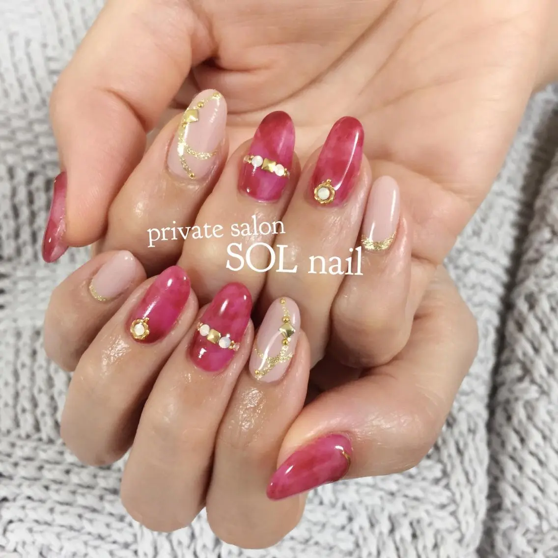 ネイル ハンドネイル SOL NAILのネイルデザイン