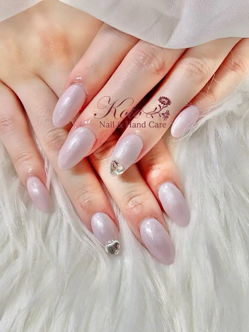 ネイル 長さ出し ジェルネイル 持ち込み ニュアンスネイル ワンカラーネイル ハンドネイル Nail Salon KOTOのネイルデザイン