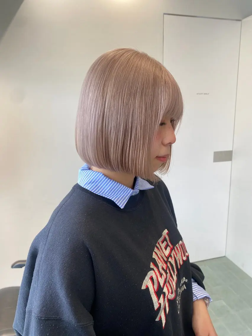 ロング ヘアカラー トリートメント 艶々ブリーチ職人🎀 あげは💖のヘアスタイル