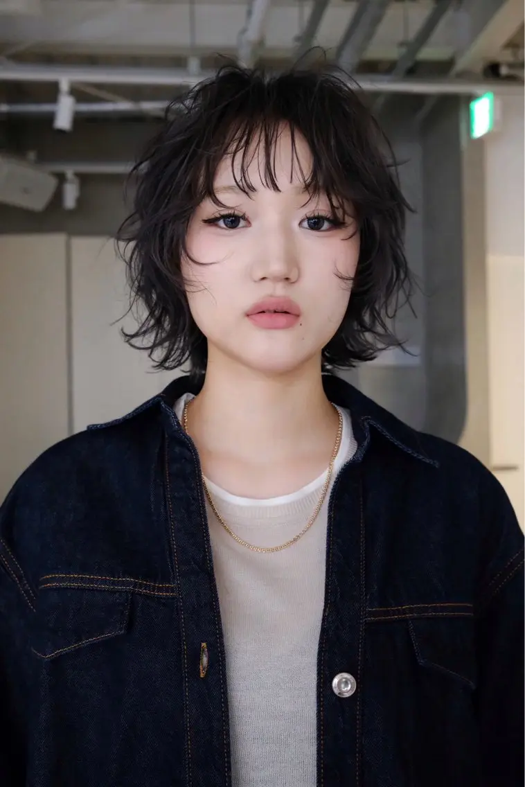 ショート カラー らん カラーモデル募集中のヘアスタイル