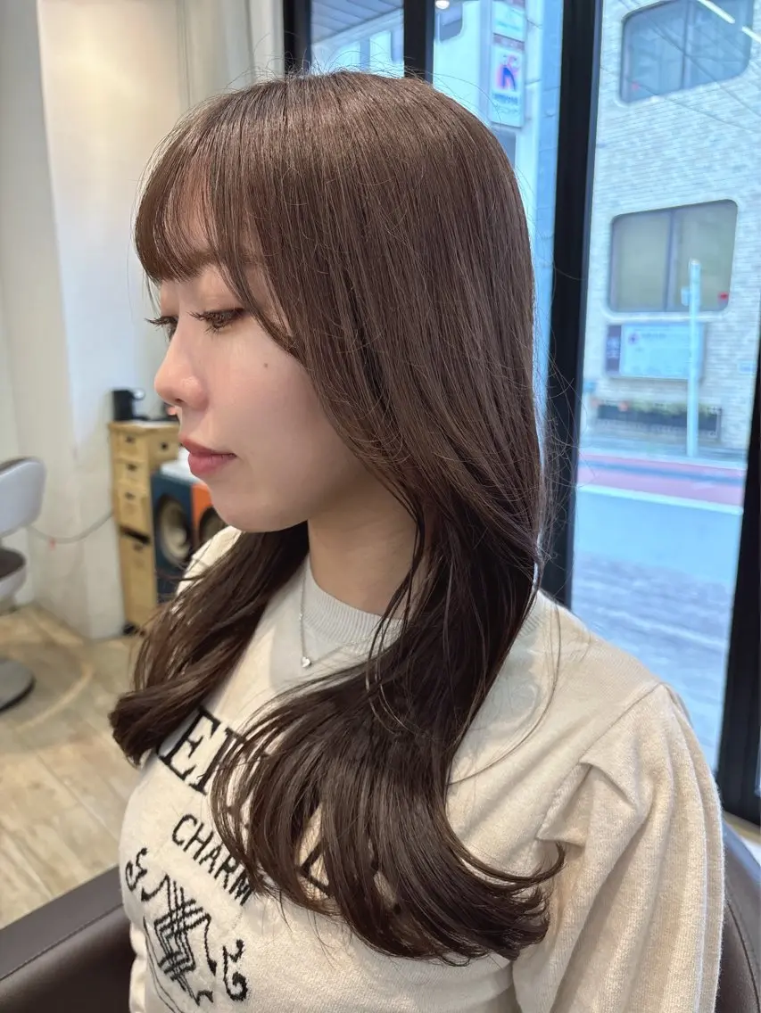 ロング ヘアカラー トリートメント Lisa🪄似合わせ ／デザインカラーのヘアスタイル