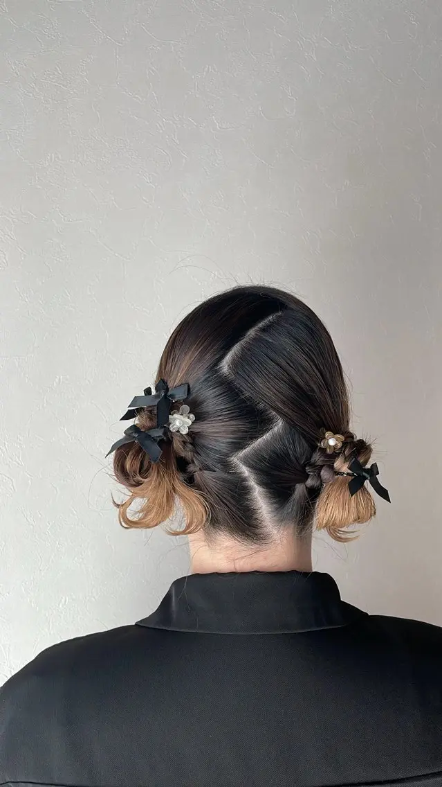 ミディアム ヘアアレンジ 加藤 貴子のヘアスタイル
