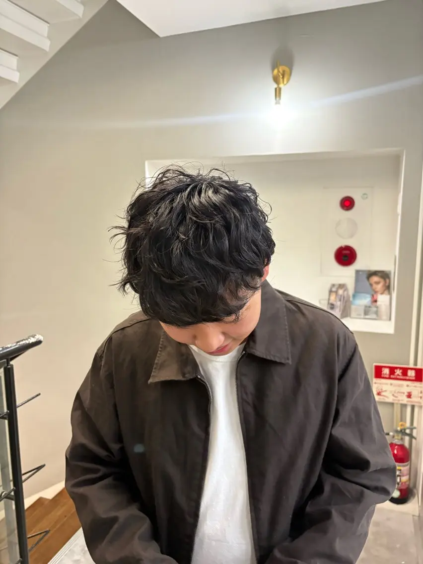 メンズ カット あゆな\メンズカット \髪質改善のヘアスタイル
