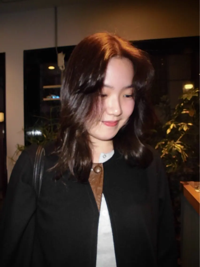 セミロング カラー パーマ ヘアカラー トリートメント ヘッドスパ 🌀パーマ レイヤー ボブ/marinoのヘアスタイル