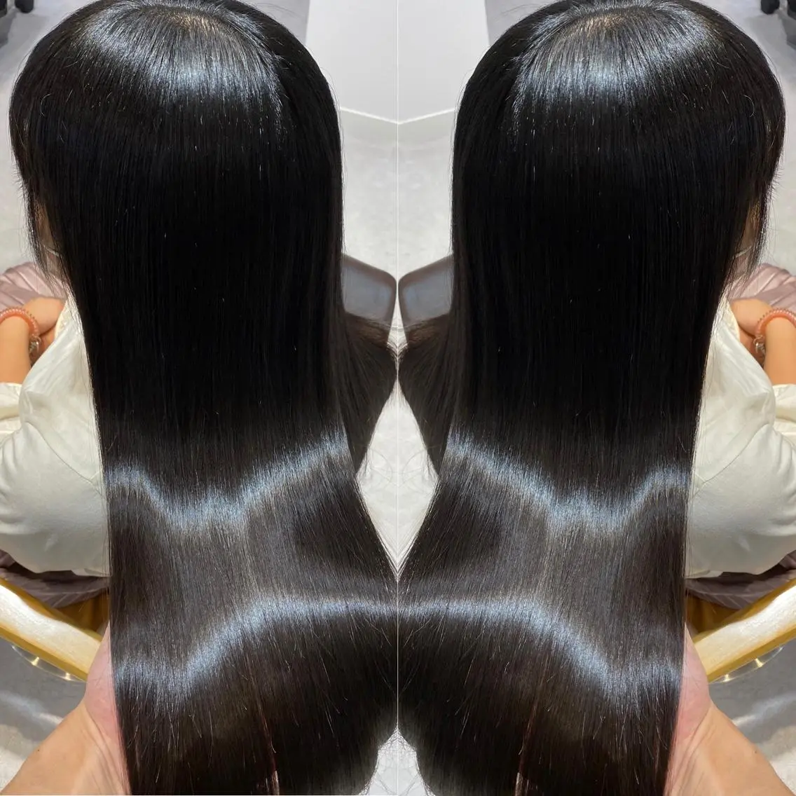 ロング カラー パーマ ヘアアレンジ メンズ キッズ ネイル マツエク・マツパ アクアカラー 髪質改善 トリートメント 新宿/髪質改善/ 美髪矯正✨浅江通友のヘアスタイル