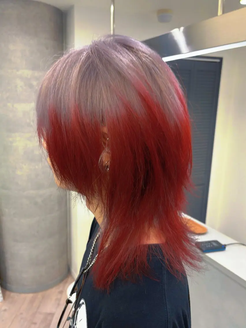 ミディアム カラー ヘアカラー トリートメント 🫧ハイトーン ブリーチ✨RYUKIのヘアスタイル