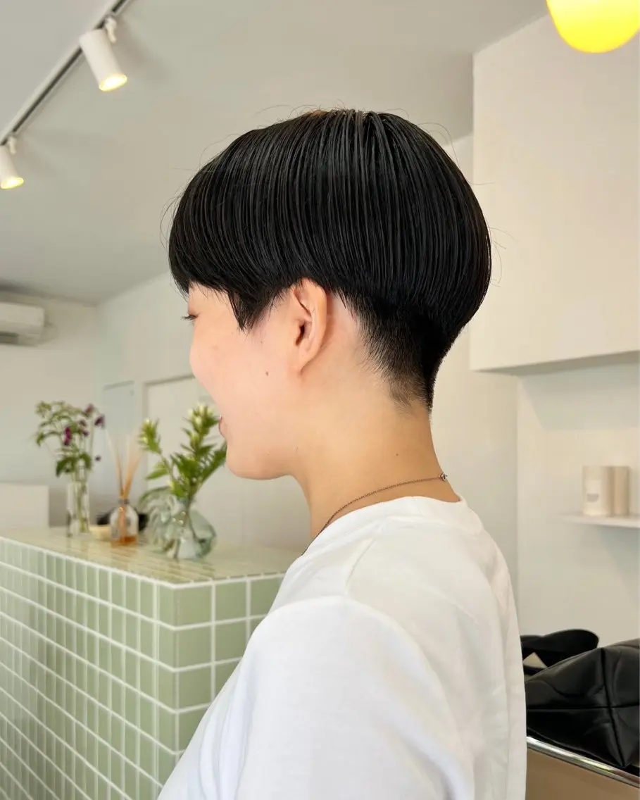 ショート 切りっぱなしボブ ショートボブ ボブ 韓国風ヘア レイヤーカット カット トリートメント 蔵前 デザインカット KOBAYASHIのその他イメージ