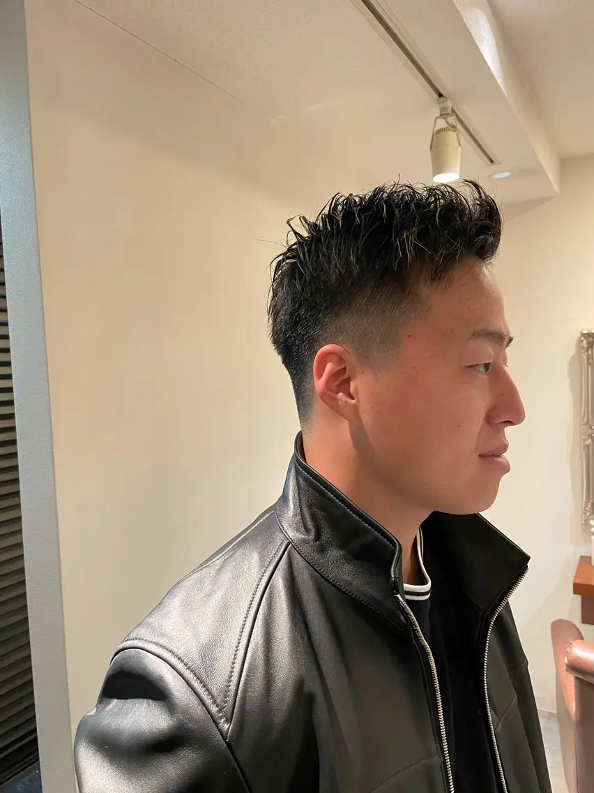 ショート メンズ CHIRU hair salonのヘアスタイル