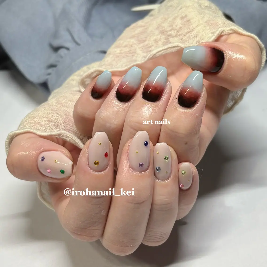 ネイル アートネイル IROHA NAIL_けい🐶のネイルデザイン