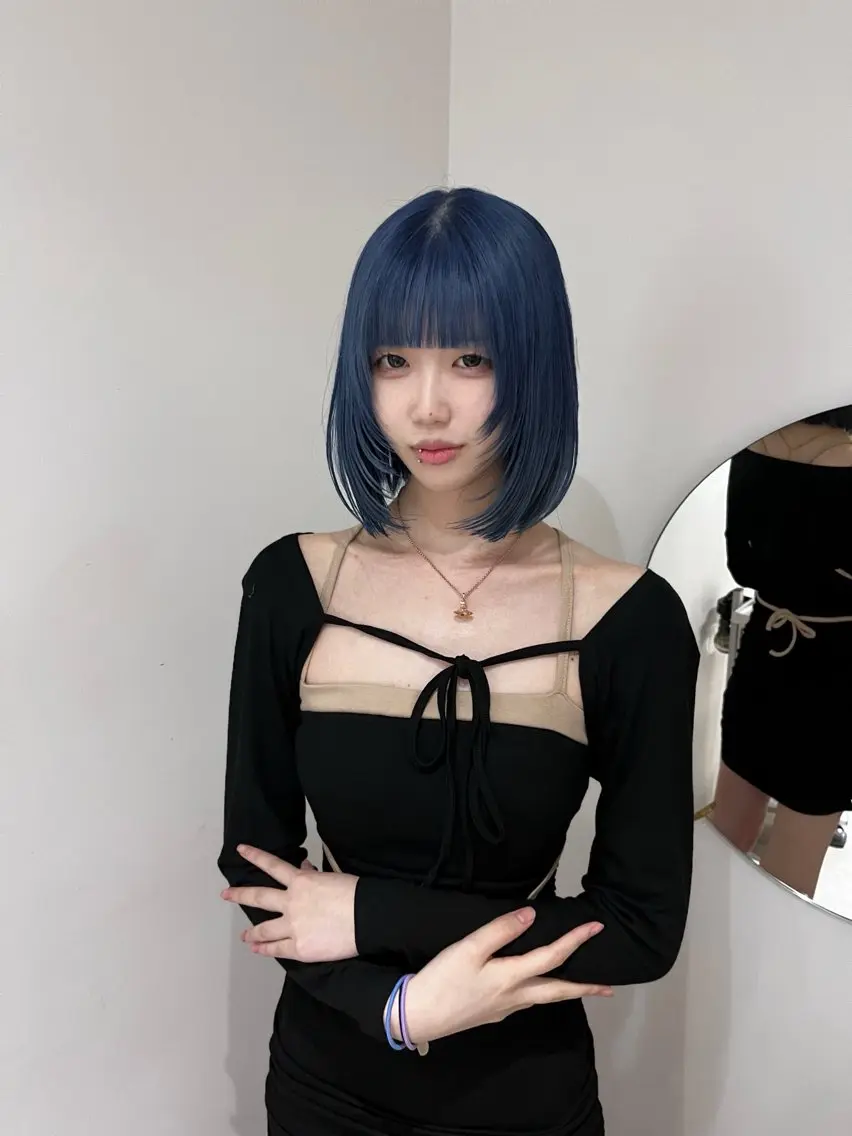 ミディアム カラー ブリーチ ケアブリーチ ハイトーンカラー TOTA 唯一無二カラーのヘアスタイル