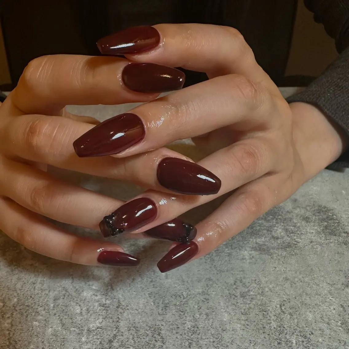 ネイル ニュアンスネイル ワンカラーネイル ハンドネイル nailsalon nuit.のネイルデザイン