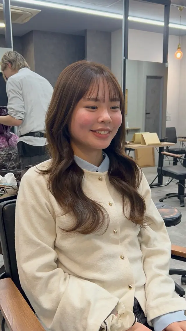 ロング カラー いなみね はるきのヘアスタイル