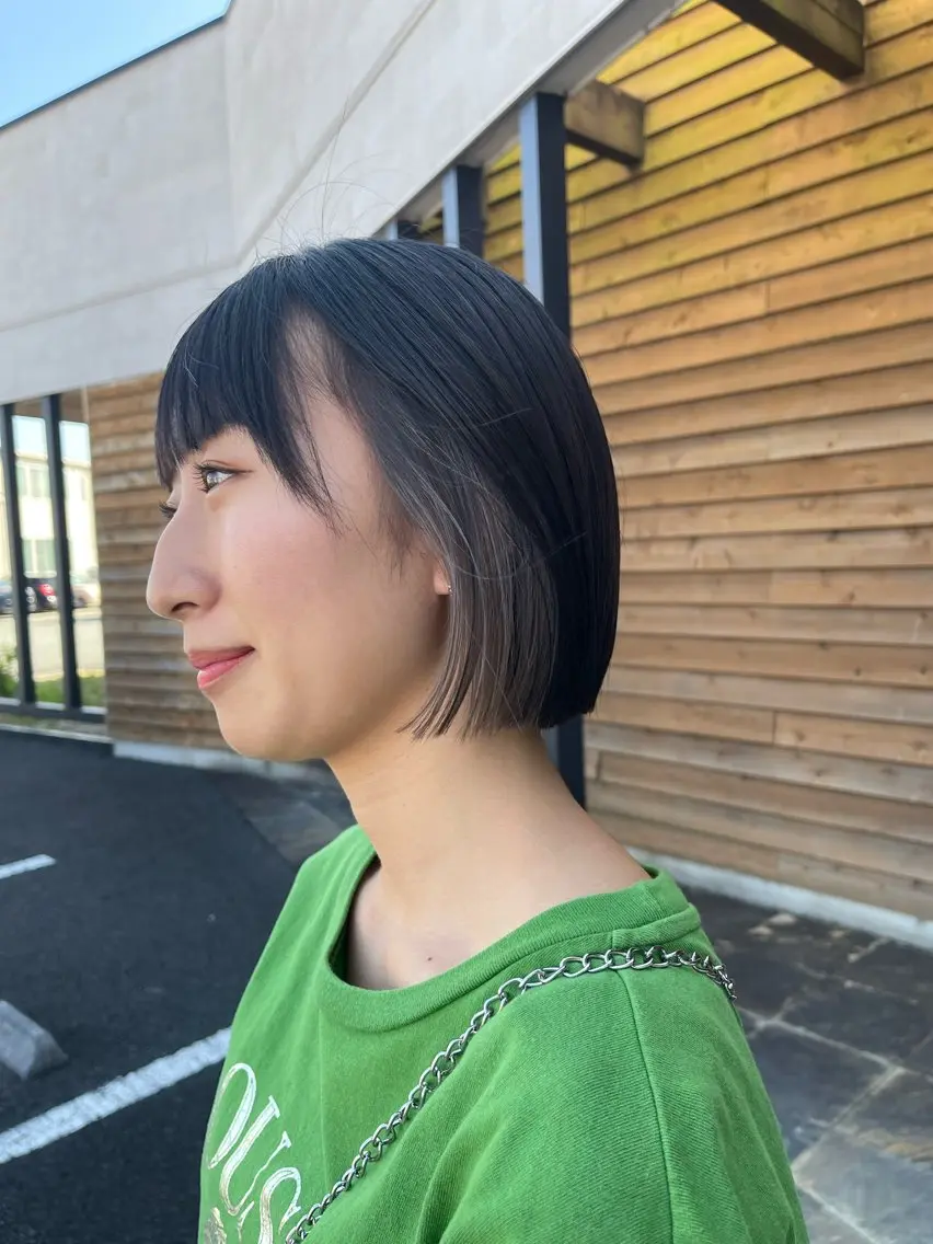ミディアム 梶原 真帆のヘアスタイル