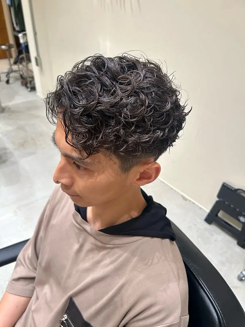 ショート パーマ ショートヘア パーマ 長尾 晴琉のヘアスタイル