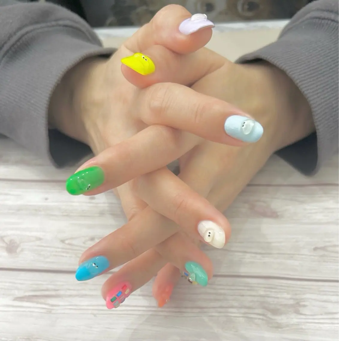 ネイル ハンドネイル MYu Beauty Salon YURIのネイルデザイン