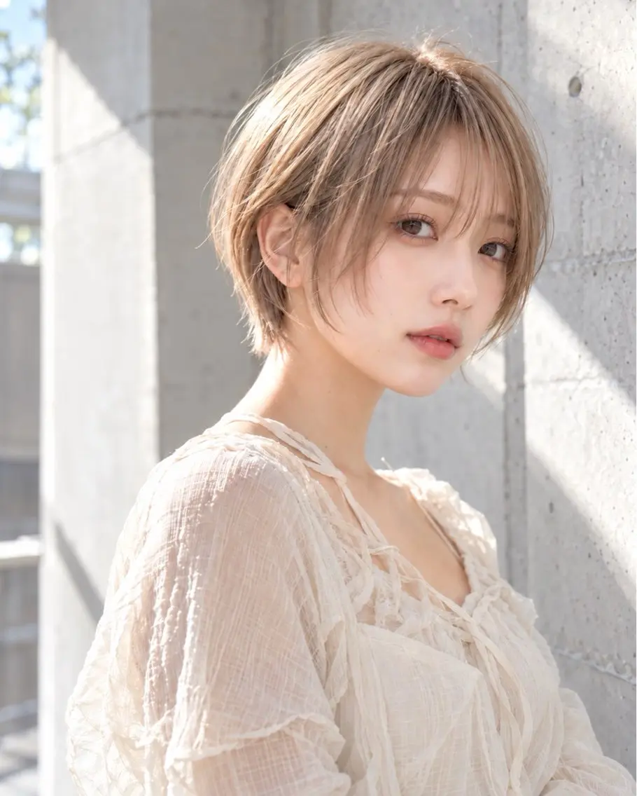 ショート ショートヘア 【無料カット】 ショート/ウルフのヘアスタイル