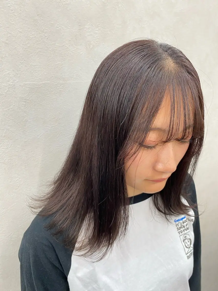 ミディアム カラー ヘアカラー 🌼似合わせカラー / Misaki🌼のヘアスタイル