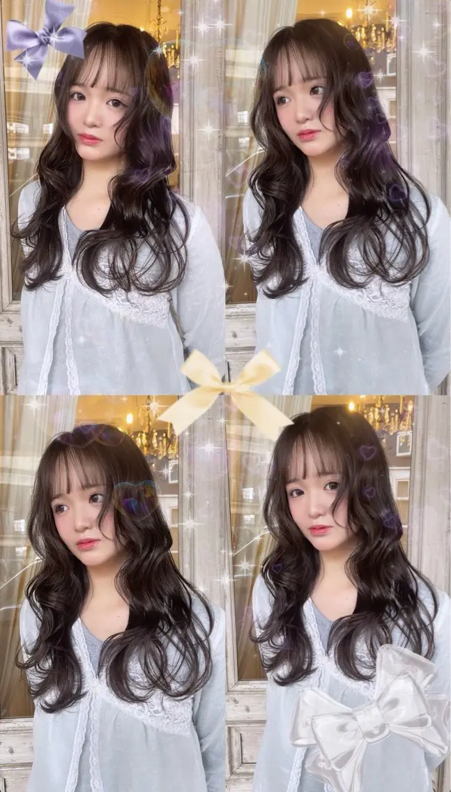 ロング ヘアカラー トリートメント Re;tique🎀 ／ricoのヘアスタイル