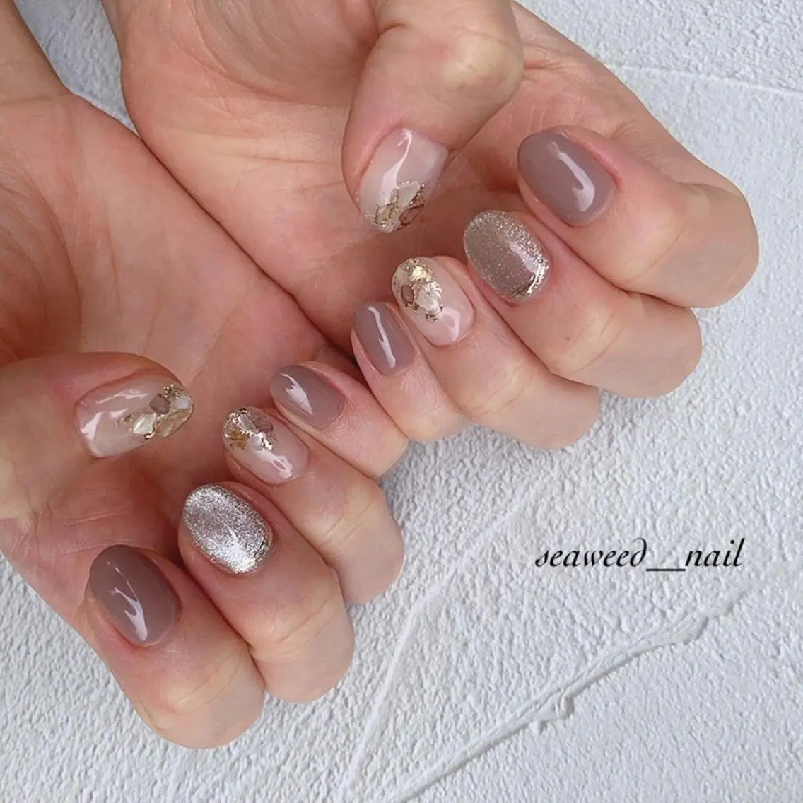 ネイル seaweed nailのネイルデザイン
