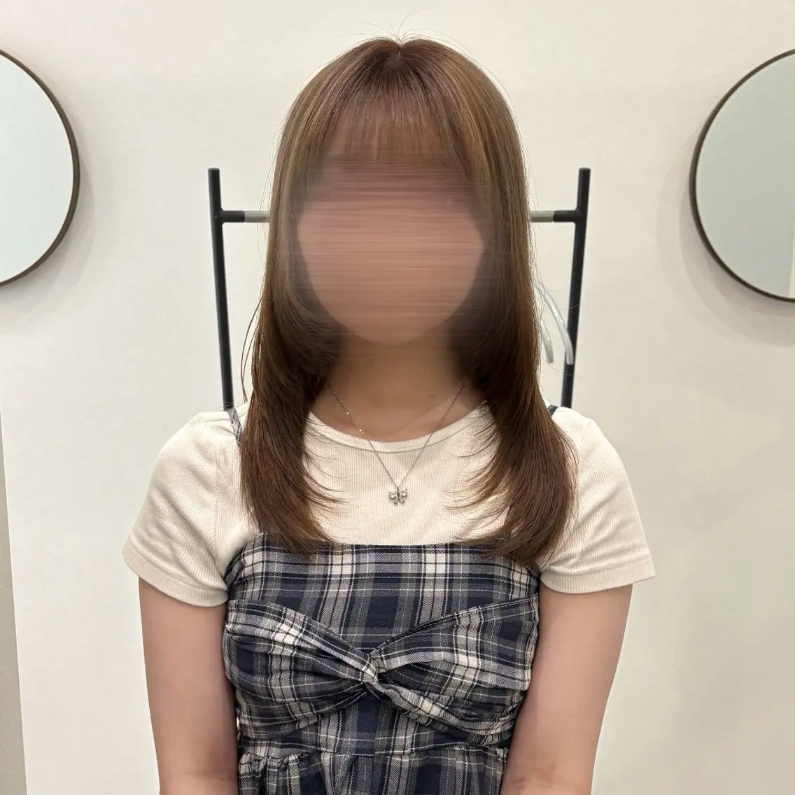 セミロング ゆうな🎀 ／SOYON栄のヘアスタイル