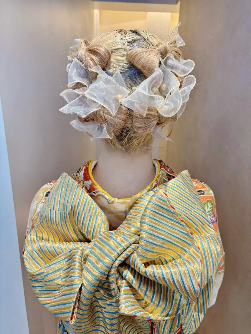 ヘアアレンジ 着付け Kureha/ネイル トレンドヘアのマツエク・マツパデザイン