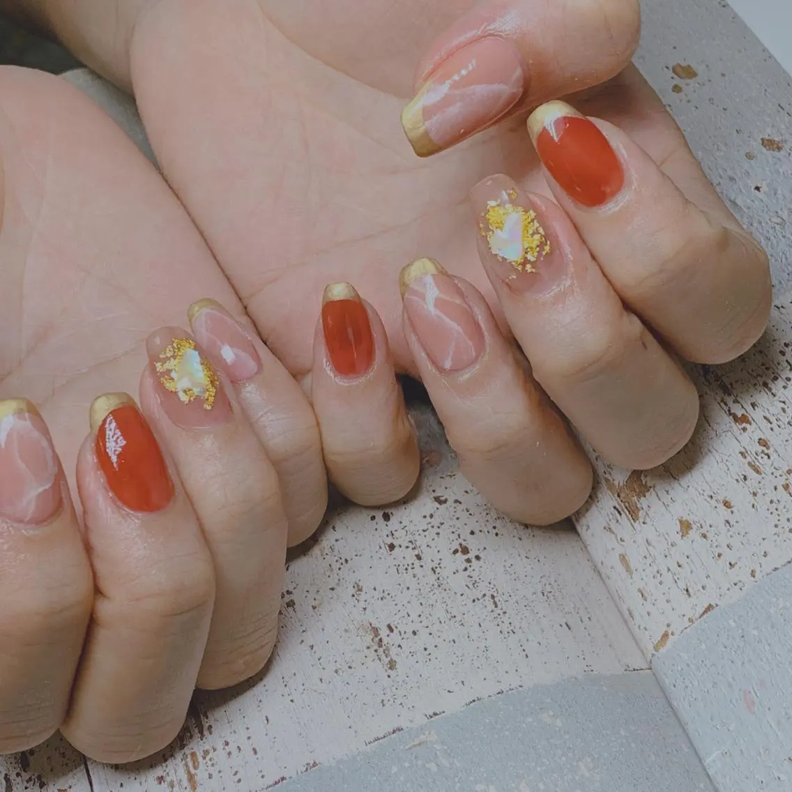 ネイル 【カメレオン】 上村 祥子のヘアスタイル