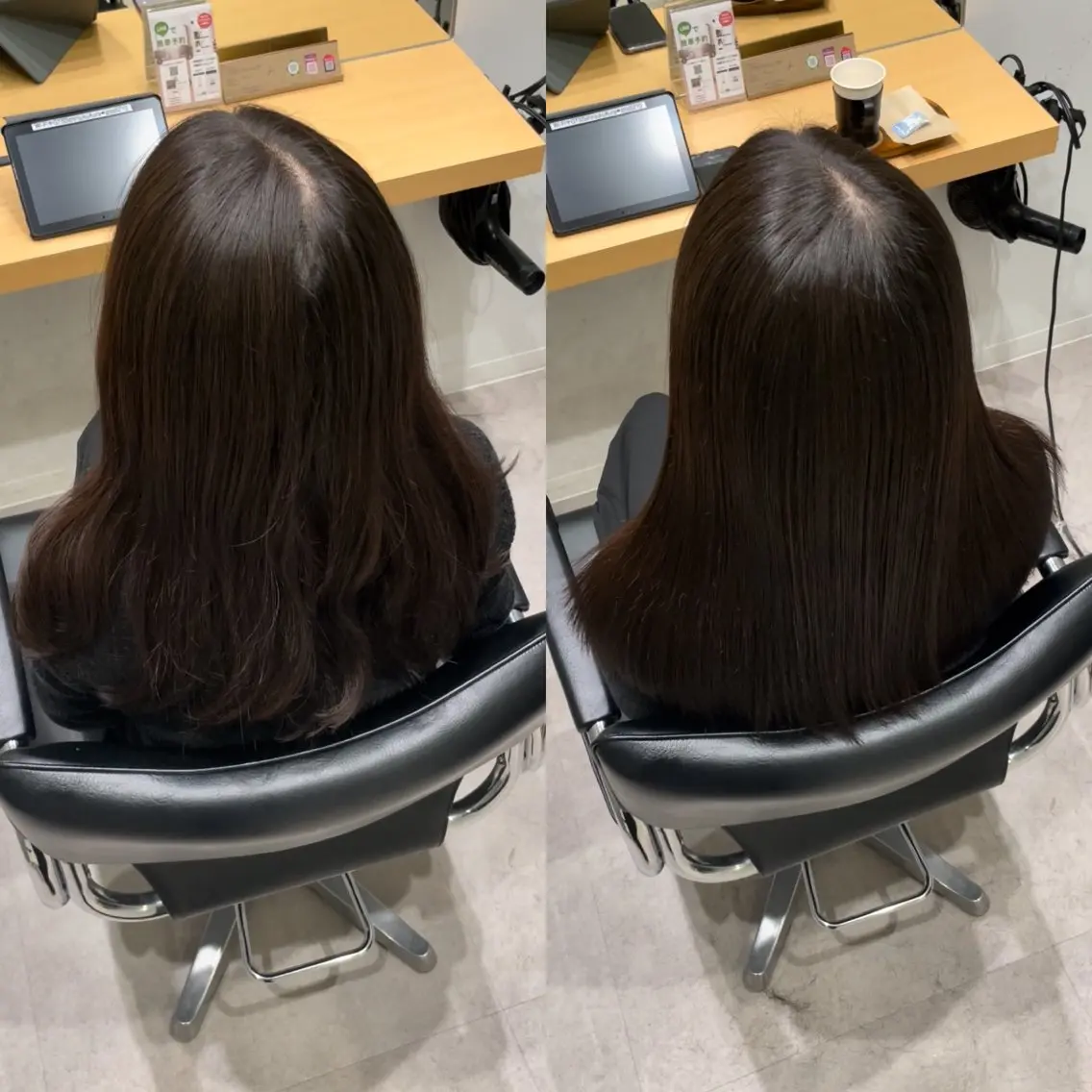セミロング 髪質改善 トリートメント カット トリートメント 髪質改善ヘアケア 艶髪特化/上田のヘアスタイル
