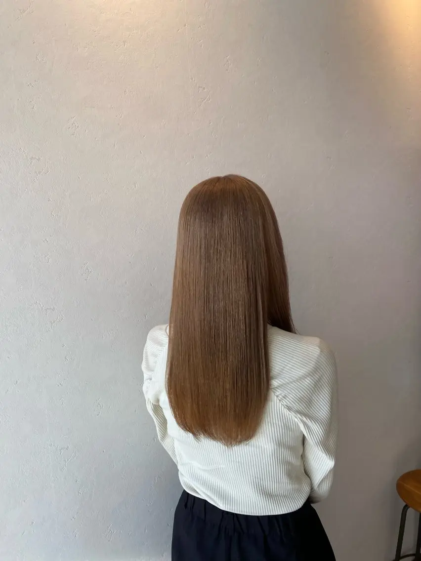 ロング カット ヘアカラー トリートメント 希優🌺ソムリエ /ブリーチ/カットのヘアスタイル