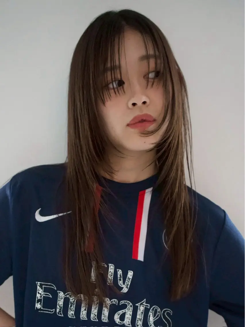 ロング らん カラーモデル募集中のヘアスタイル