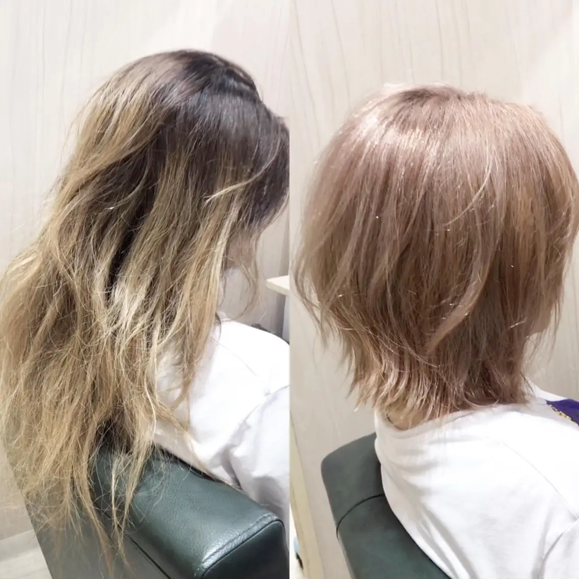 ミディアム 坂 直樹のヘアスタイル