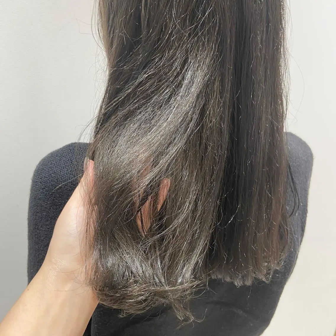 ミディアム カラー カット ヘアカラー トリートメント 🐺ウルフ/レイヤー 似合わせ‎🤍沙羅のヘアスタイル
