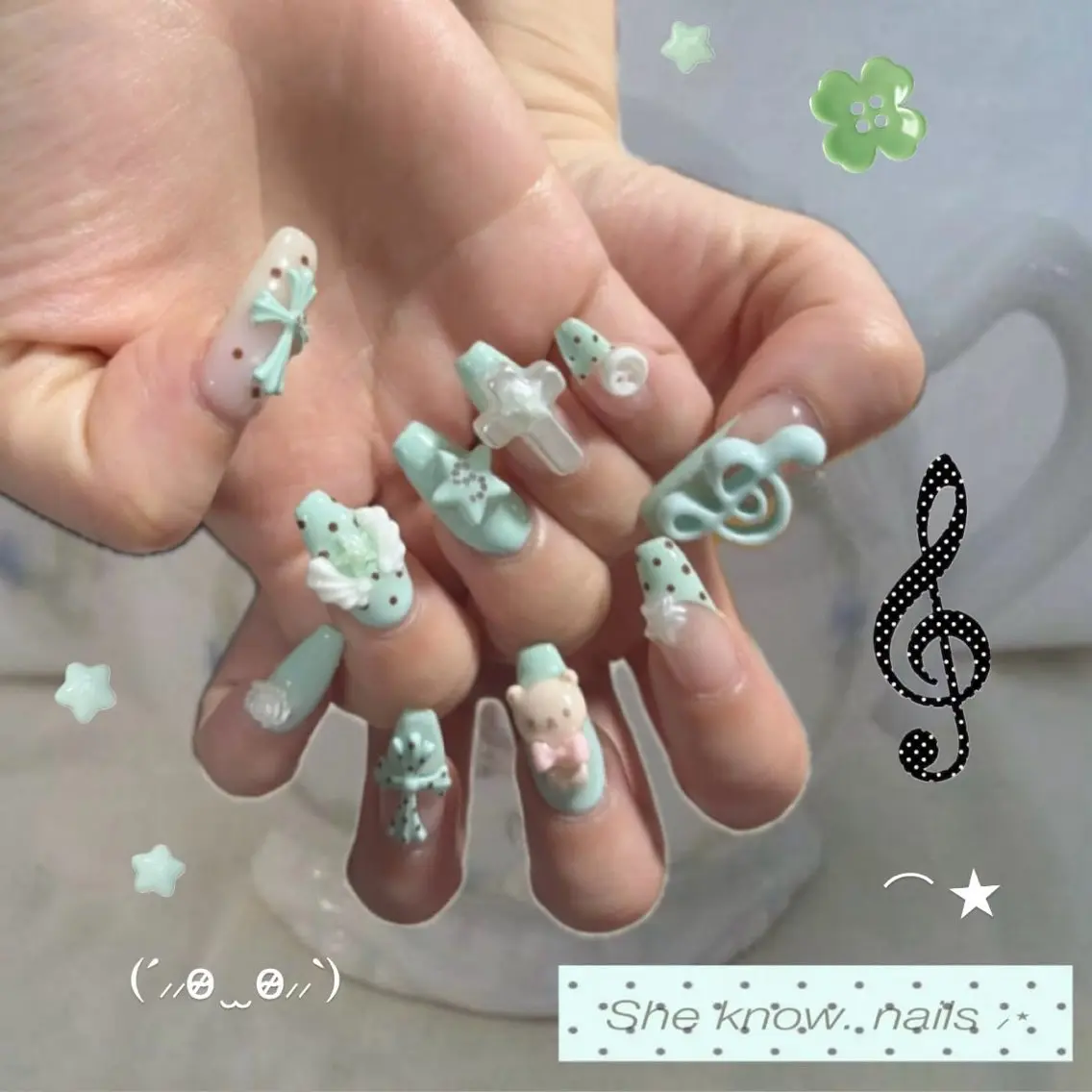 ネイル 長さ出し キラキラネイル 韓国ネイル ロングネイル マグネットネイル ハンドネイル Josie nail salonのネイルデザイン