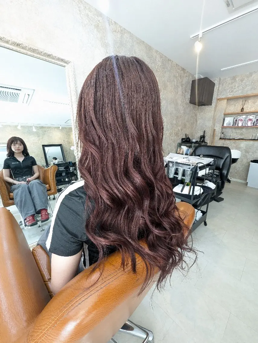 ロング プルエクステ エクステ カット ヘアカラー トリートメント エクステ Wakita Masakiのヘアスタイル