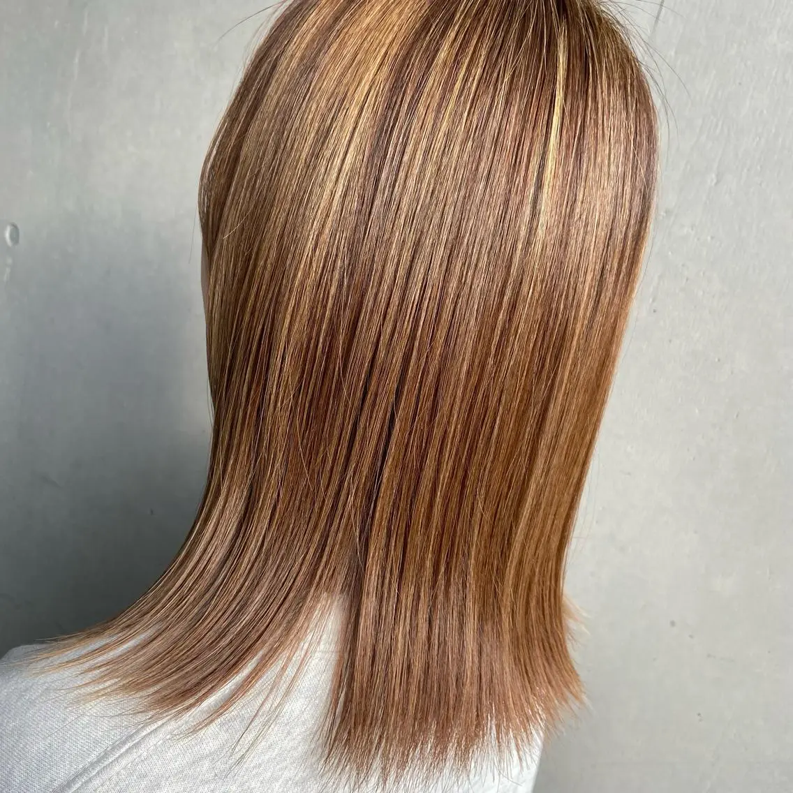 ミディアム カラー バイオレットカラー ヘアカラー トリートメント 💜推しインナー カラー/菊池柊真💜のヘアスタイル
