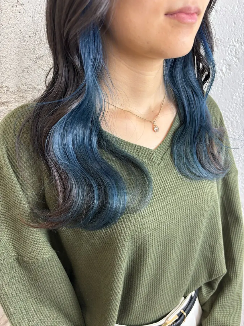 ⭐️インナーカラー⭐️ (メンテカット+インナーブリーチ+カラー+トリ+スパ+セット)の写真