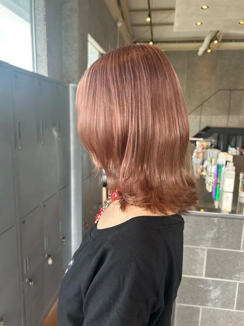 カラー 透明感カラー 🎀艶ハイトーン特化 🎀セナのヘアスタイル