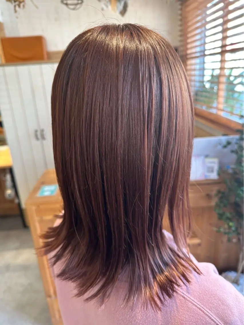 カラー 🪻二宮俊レディー モデル縮募集🪻のヘアスタイル