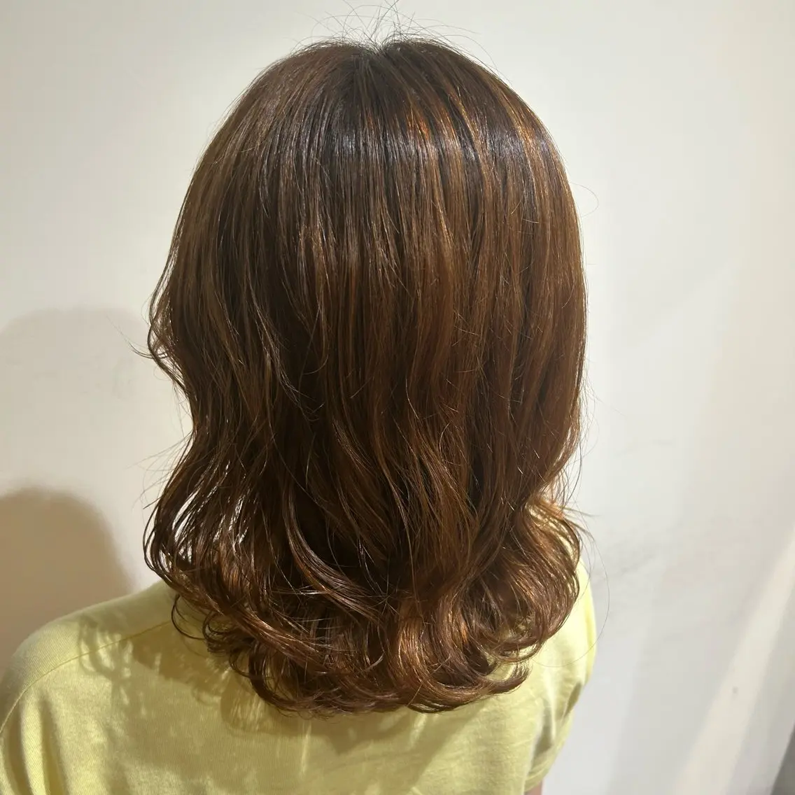 ミディアム パーマ ミディアムパーマ 👒oikawa kaede🍃のヘアスタイル