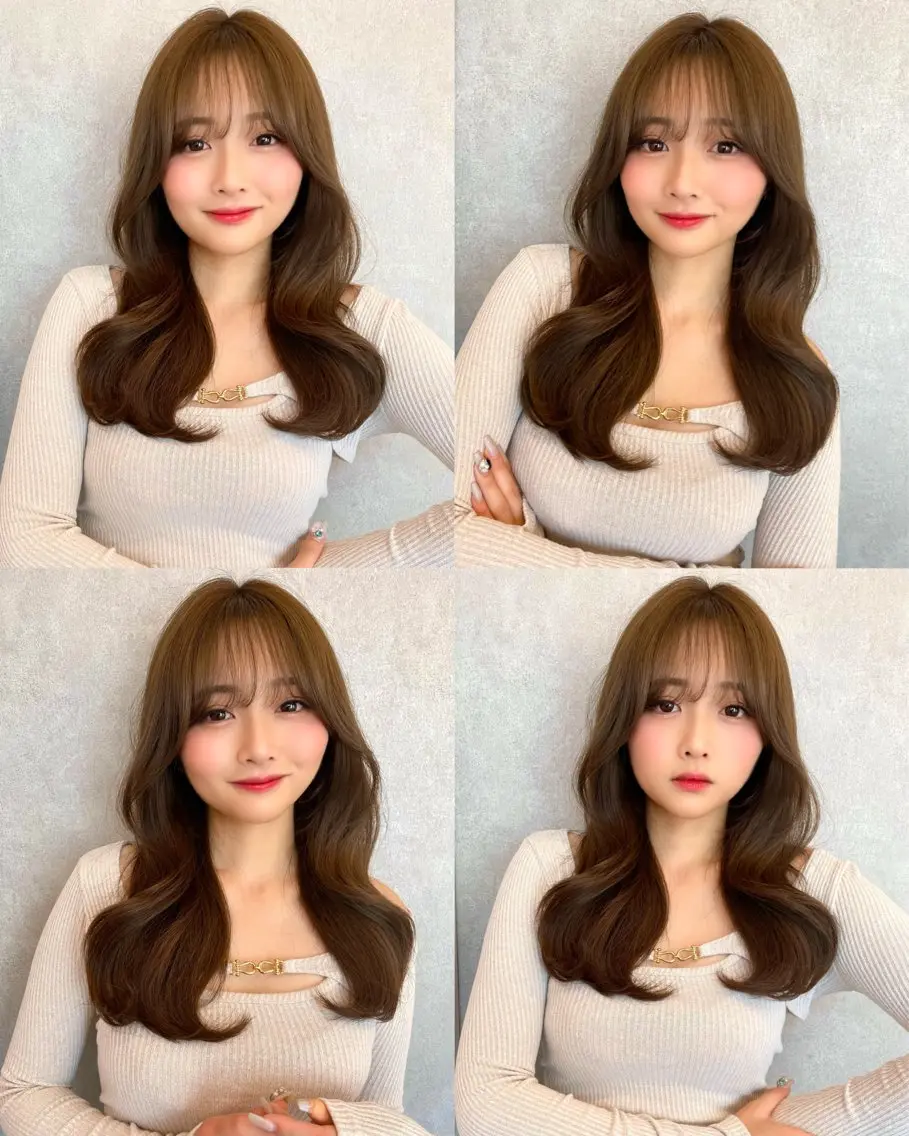 カット🫧+透明感ケアカラー🩶の写真