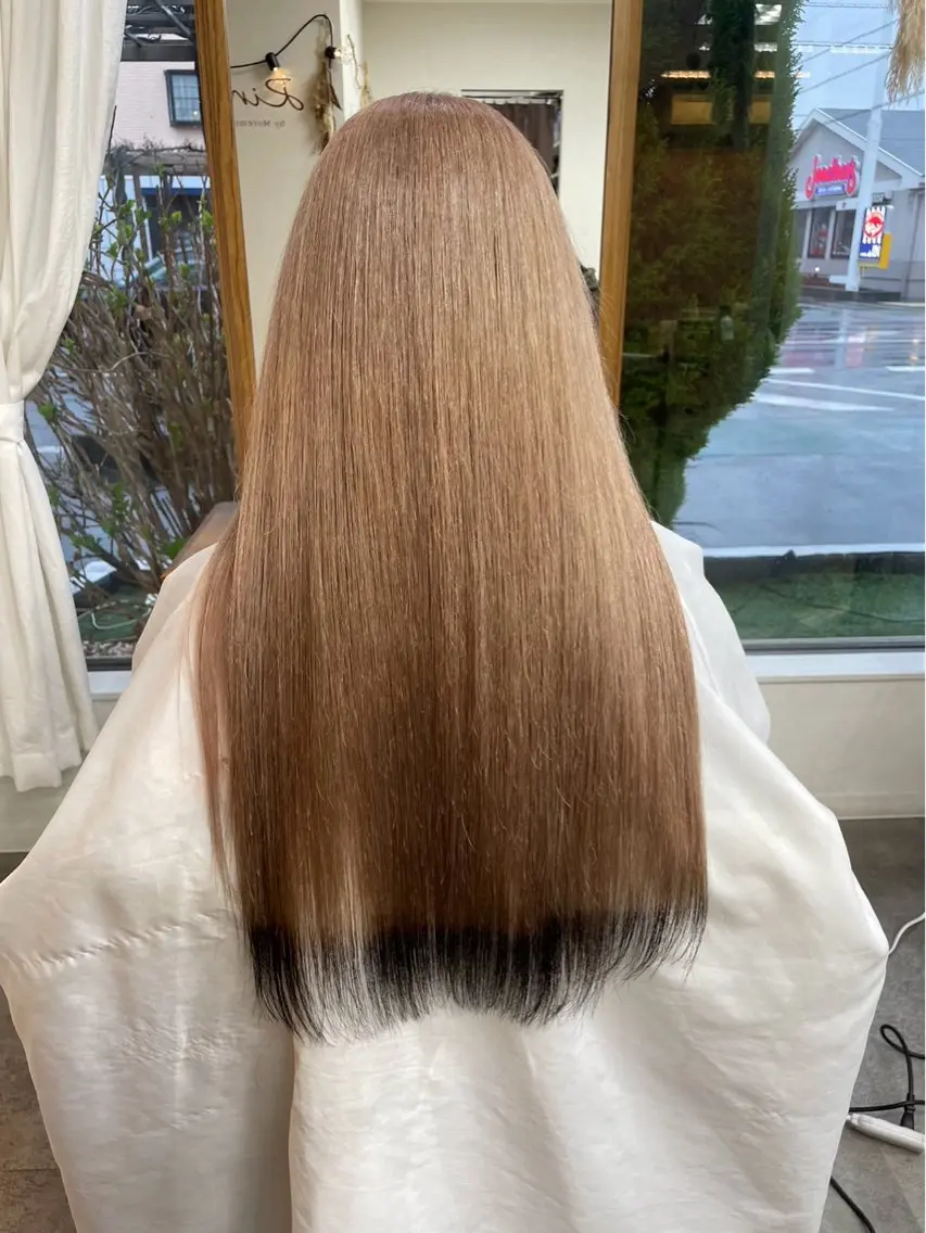 カラー デザインカラー ブリーチカラー HAZUKI🦖のヘアスタイル