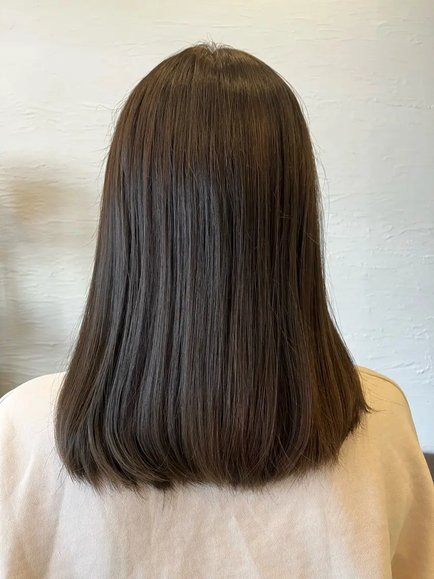 ミディアム カラー アッシュ アッシュブラウン ブラウンカラー メンズカット/カラー 関根涼太のヘアスタイル