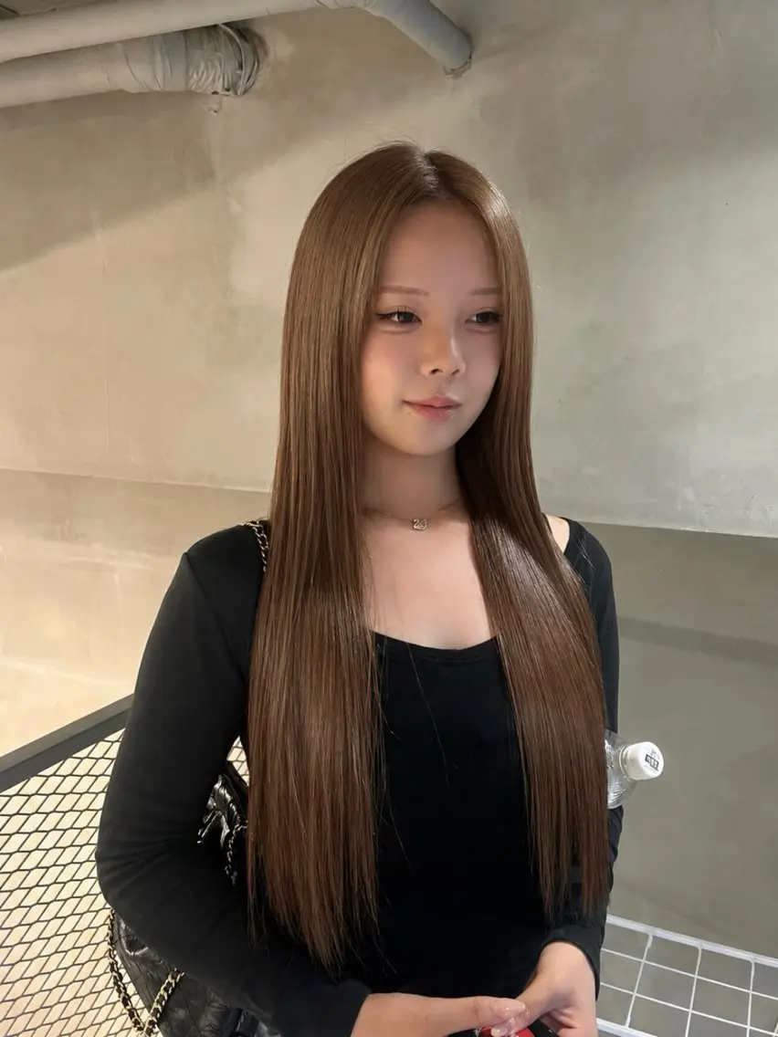 ロング 星野花月 🫧透明感カラー🫧のヘアスタイル