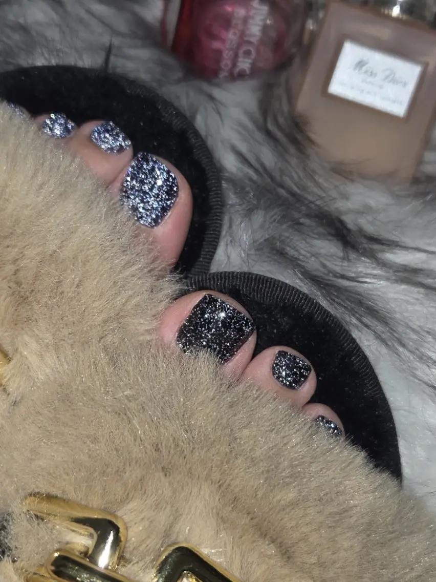 ネイル フラッシュネイル フットネイル キラキラネイル フットネイル LadyNail Kiyoka/大名のネイルデザイン