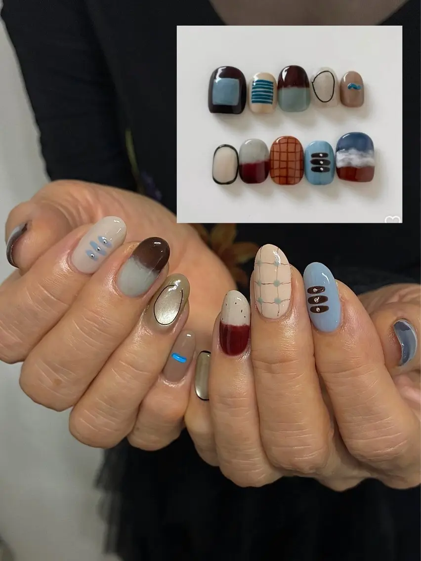ネイル ハンドネイル nail salon Lipine 新守山のネイルデザイン