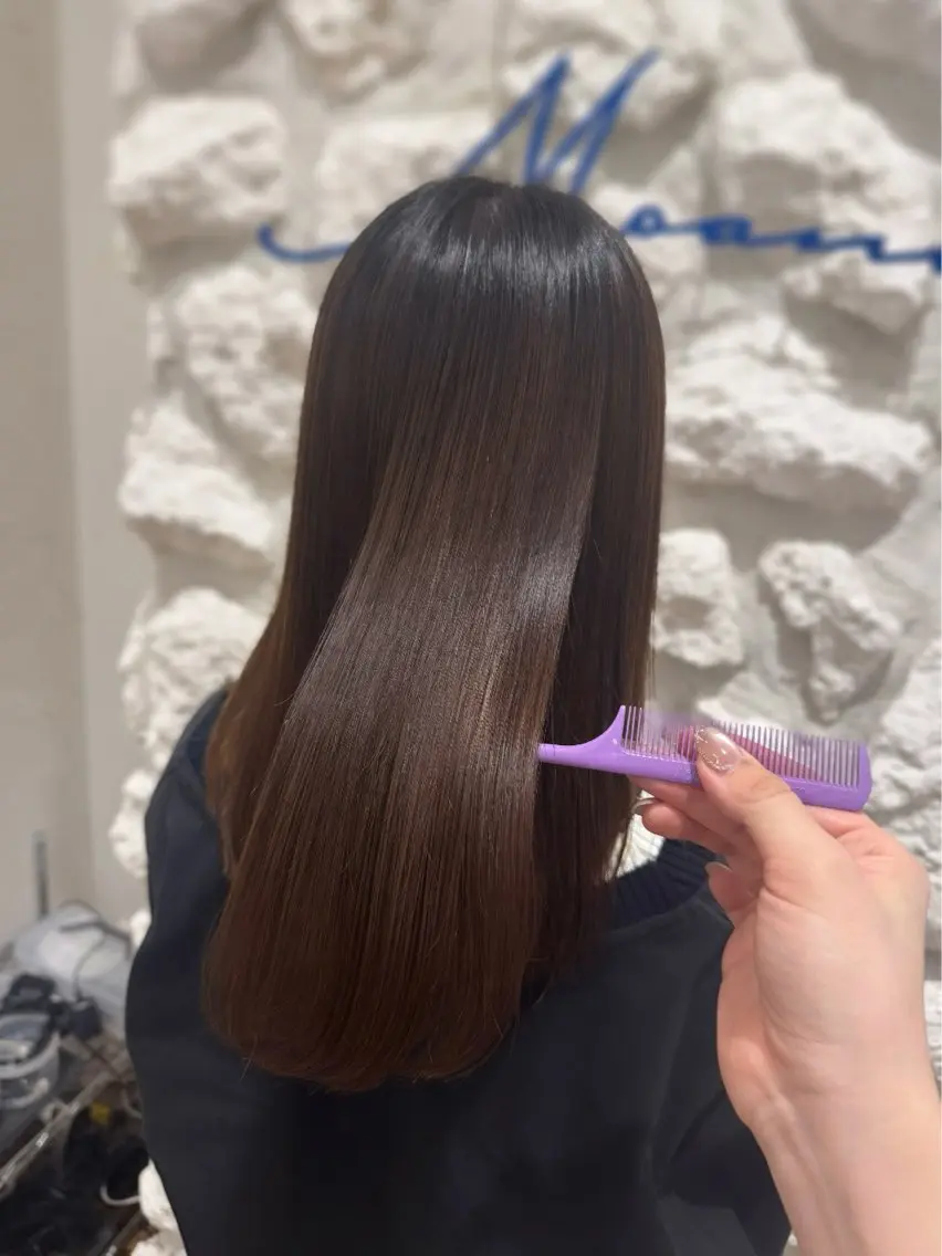 ミディアム カラー kanako 🦋🫧のヘアスタイル