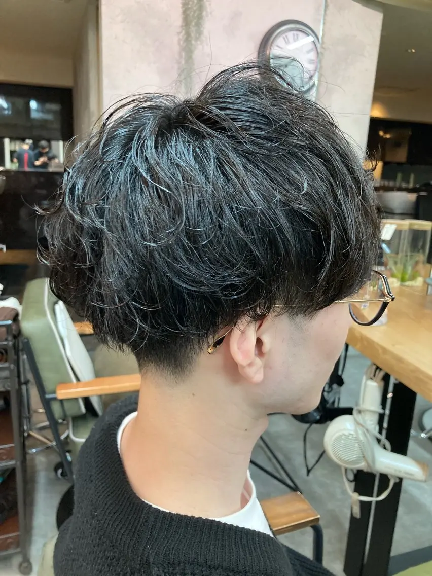 メンズ マッシュ カット 田中 健太郎のヘアスタイル